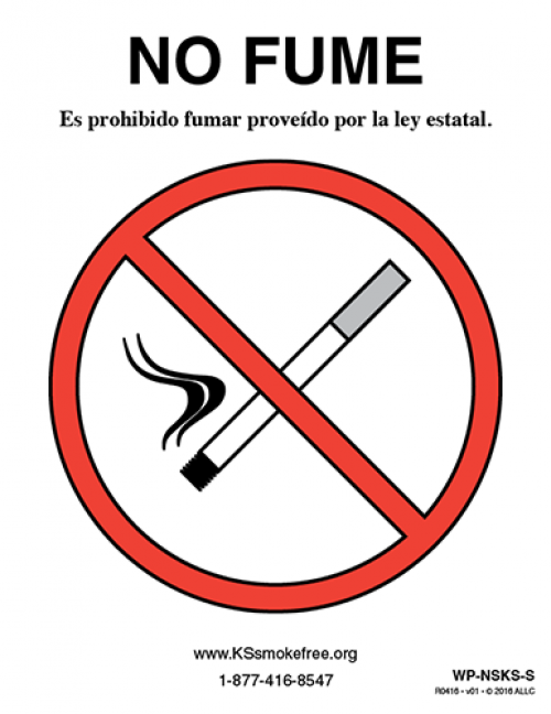 Kansas No Smoking Poster 126295