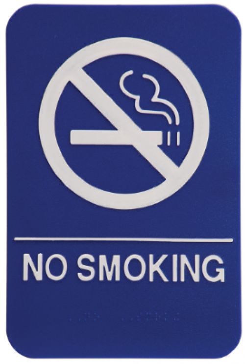 No Smoking ADA Sign 132668