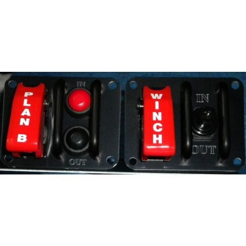 2 X 2.5 WINCH PANEL WITH BARS 128303