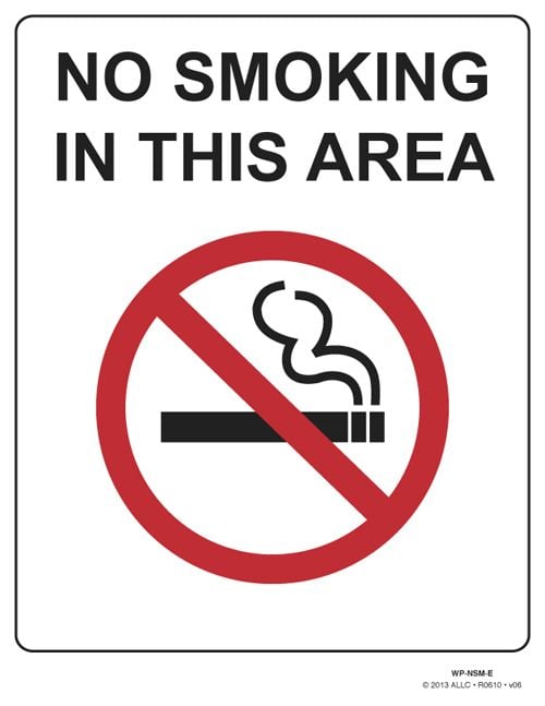 No Smoking Poster 124520