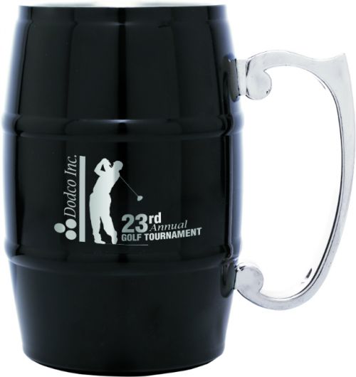Stainless Steel Barrel Mug with Handle 132166