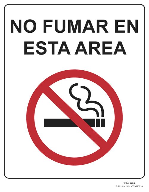 No Smoking Poster 124523