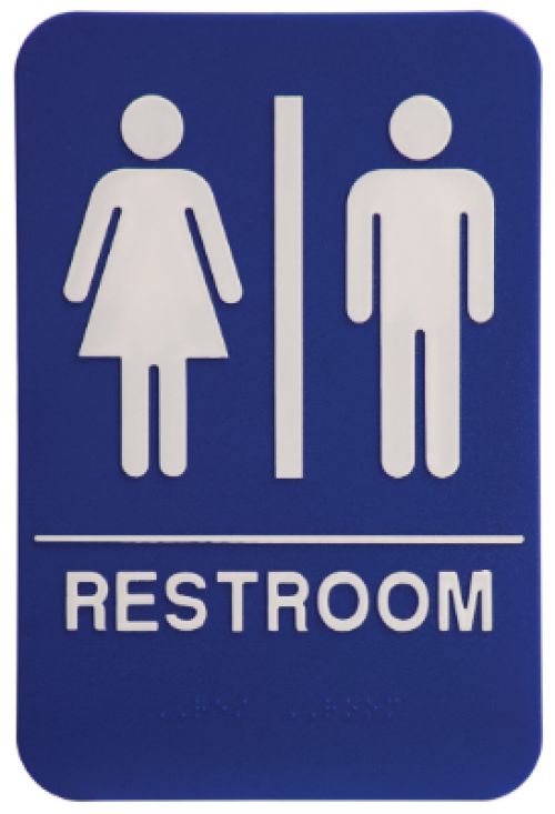 Unisex Restroom ADA Sign 132674