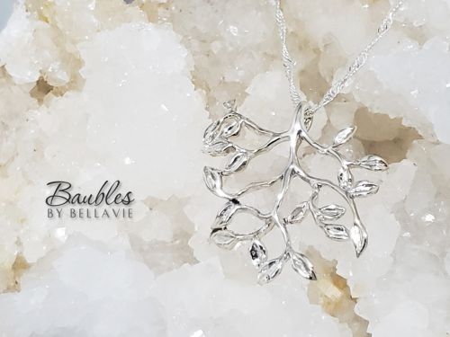 Natura Sterling Silver Pendant & Chain 133879